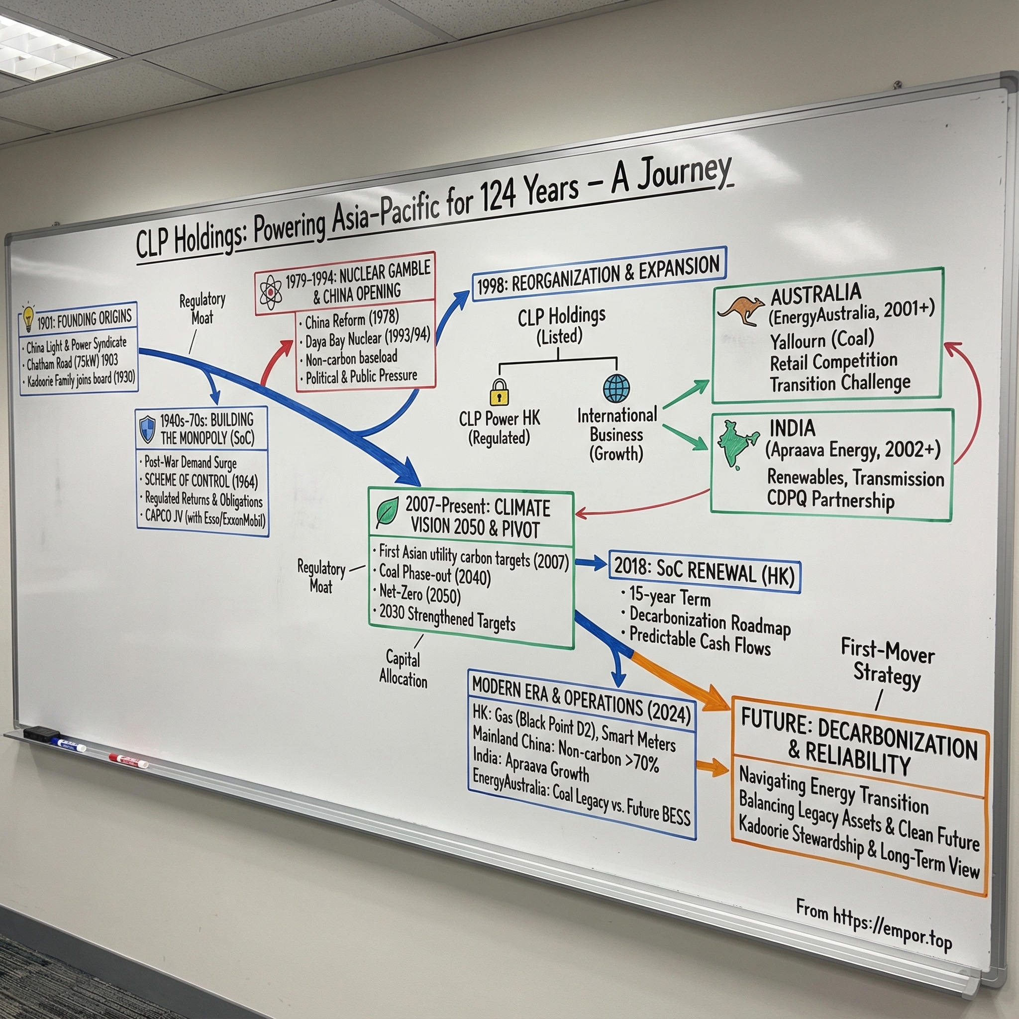 CLP Holdings Ltd. visual story map