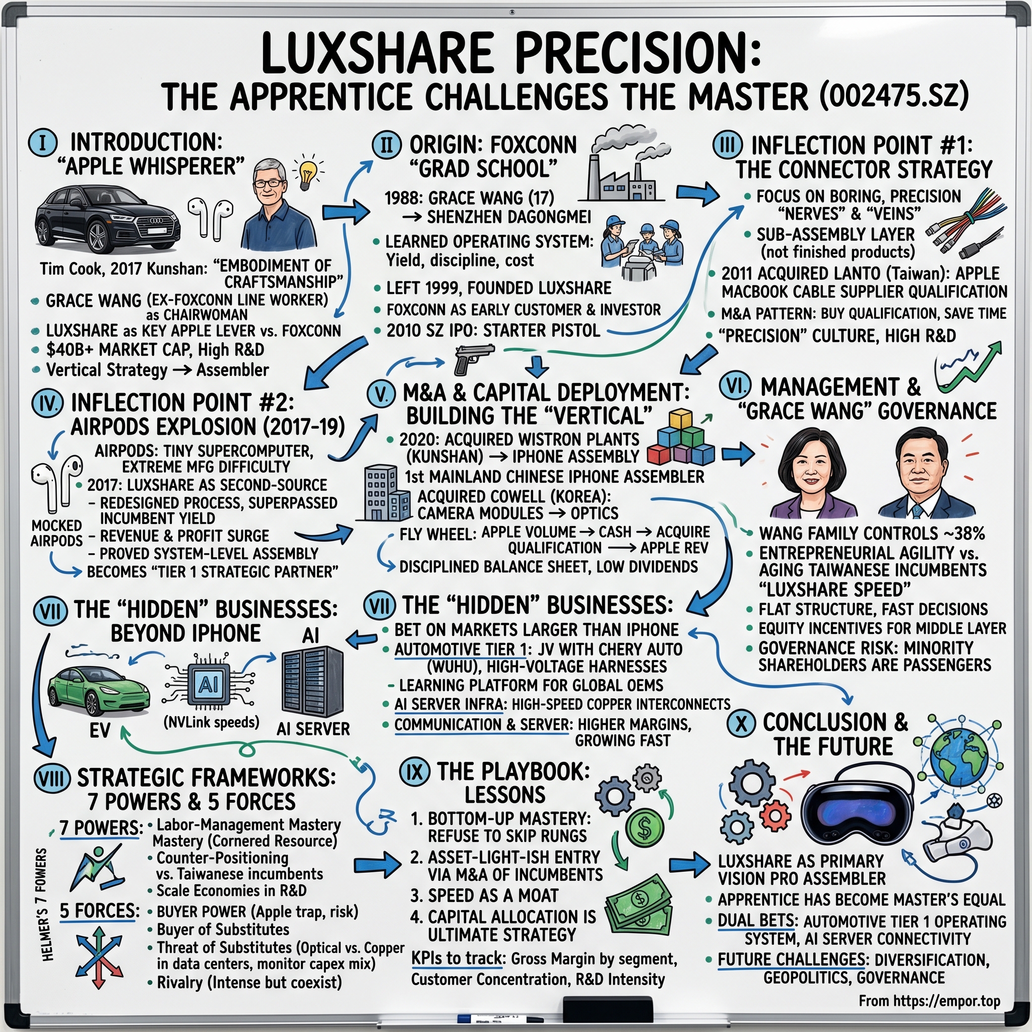 Luxshare Precision Industry Co., Ltd. visual story map