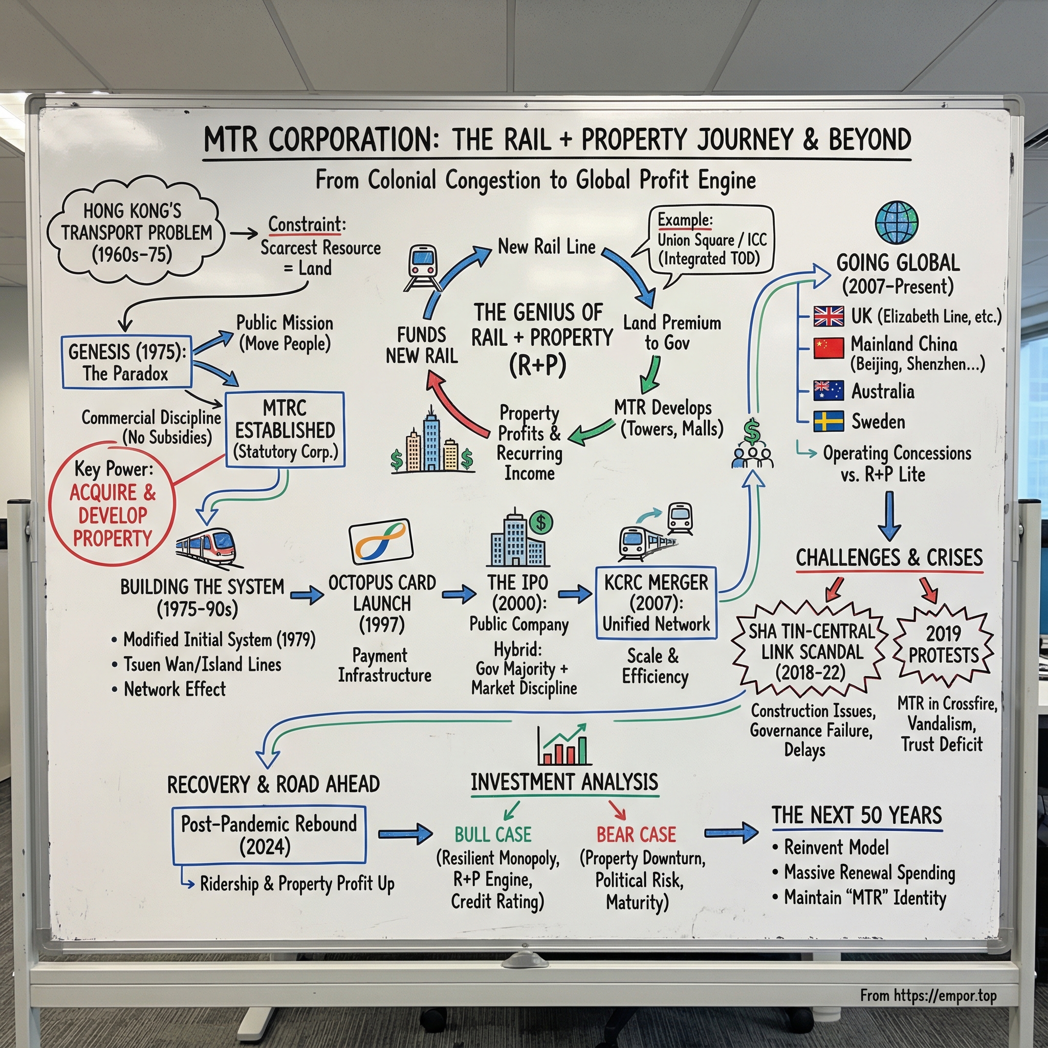 MTR Corp. Ltd. visual story map