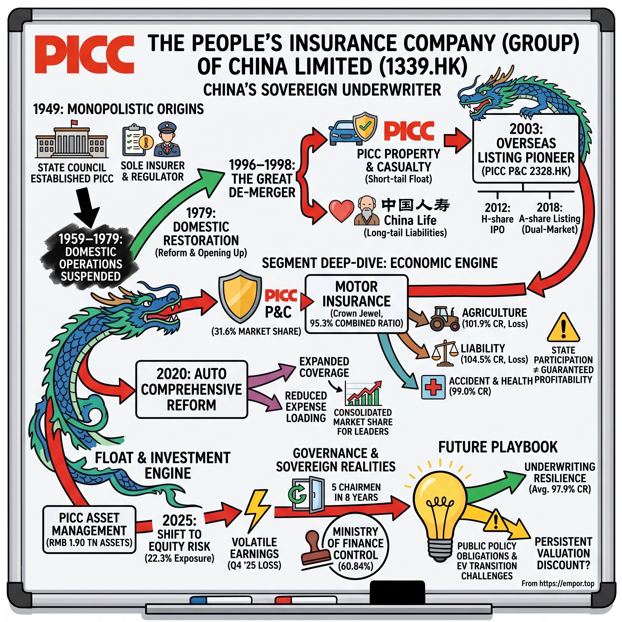 The People's Insurance Company (Group) of China Limited visual story map