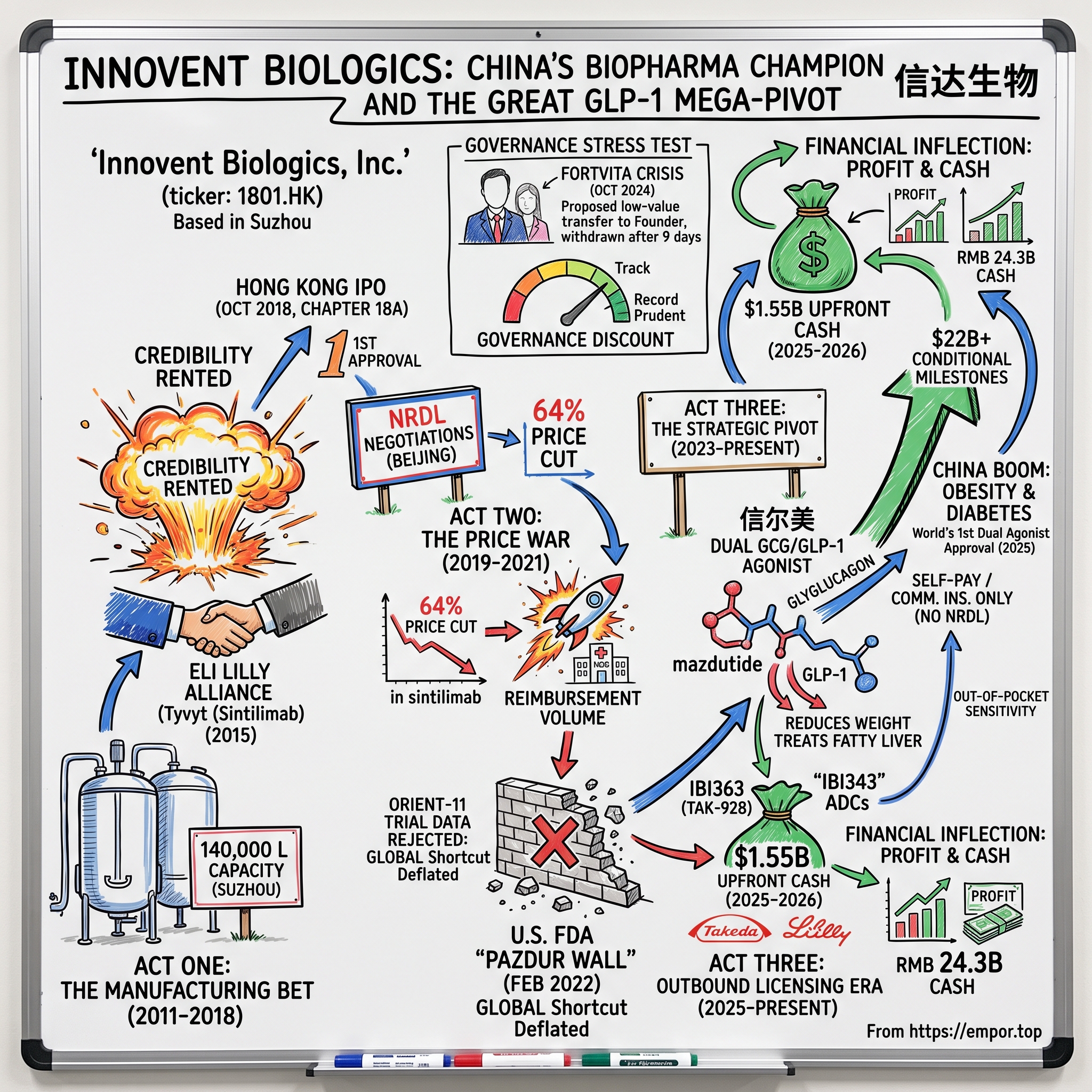 Innovent Biologics, Inc. visual story map