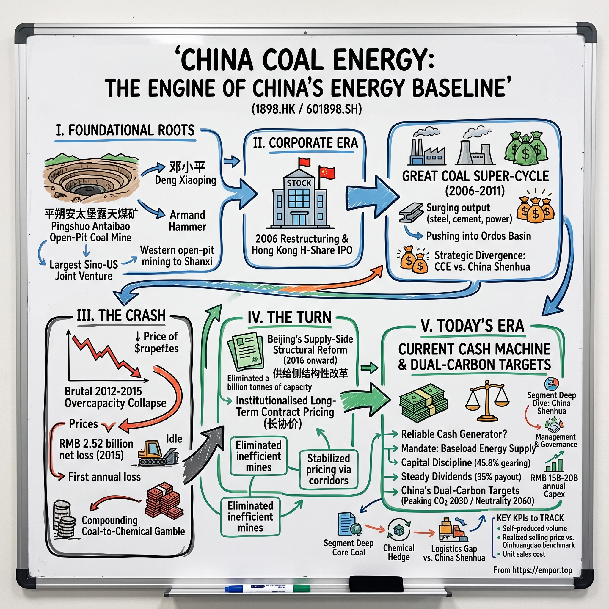China Coal Energy Company Limited visual story map