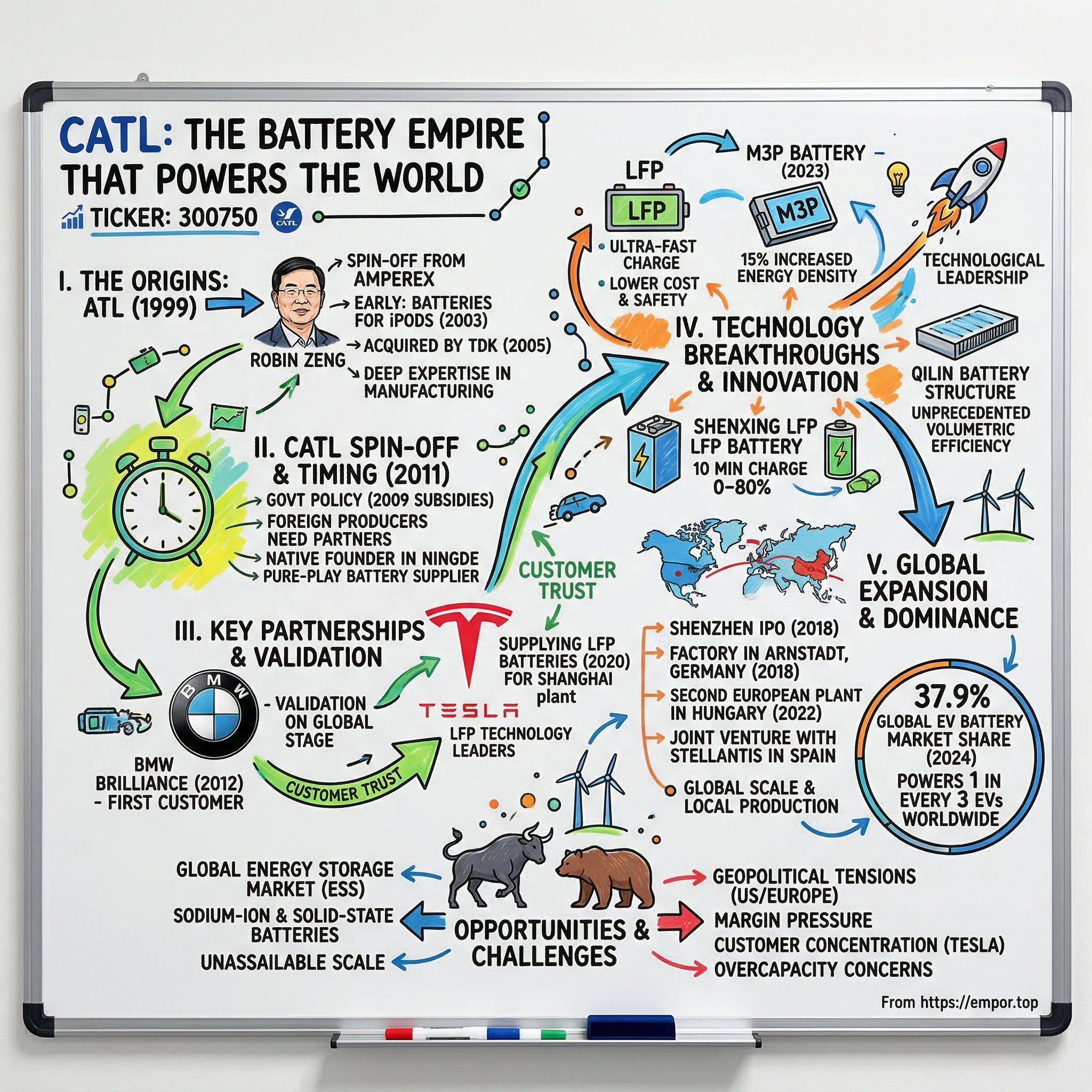 CATL visual story map