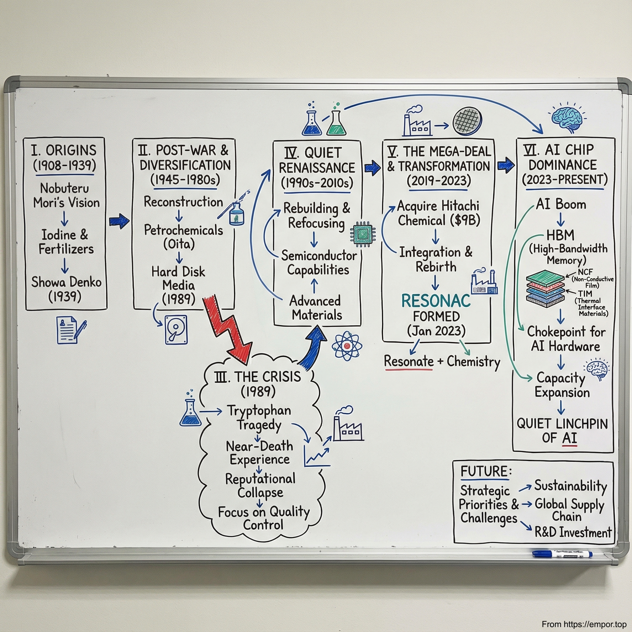 Resonac Holdings Corp. visual story map