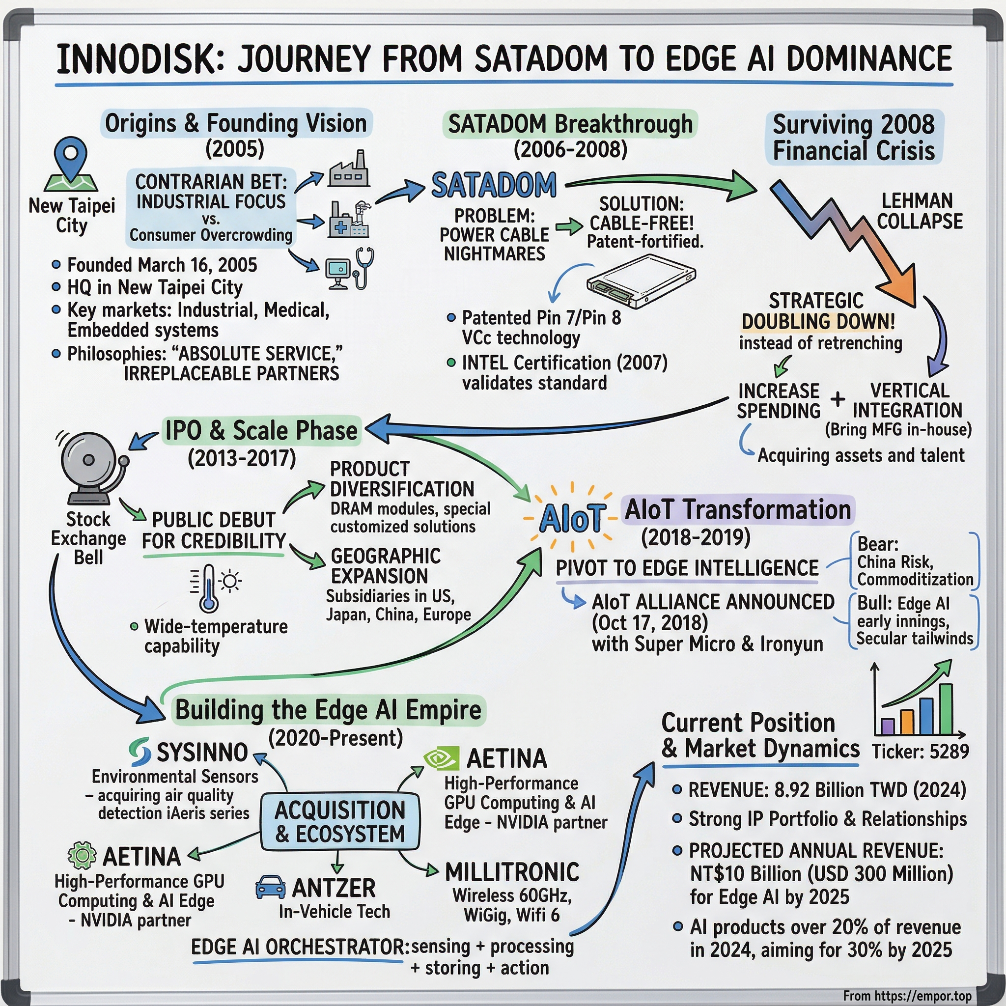 Innodisk visual story map