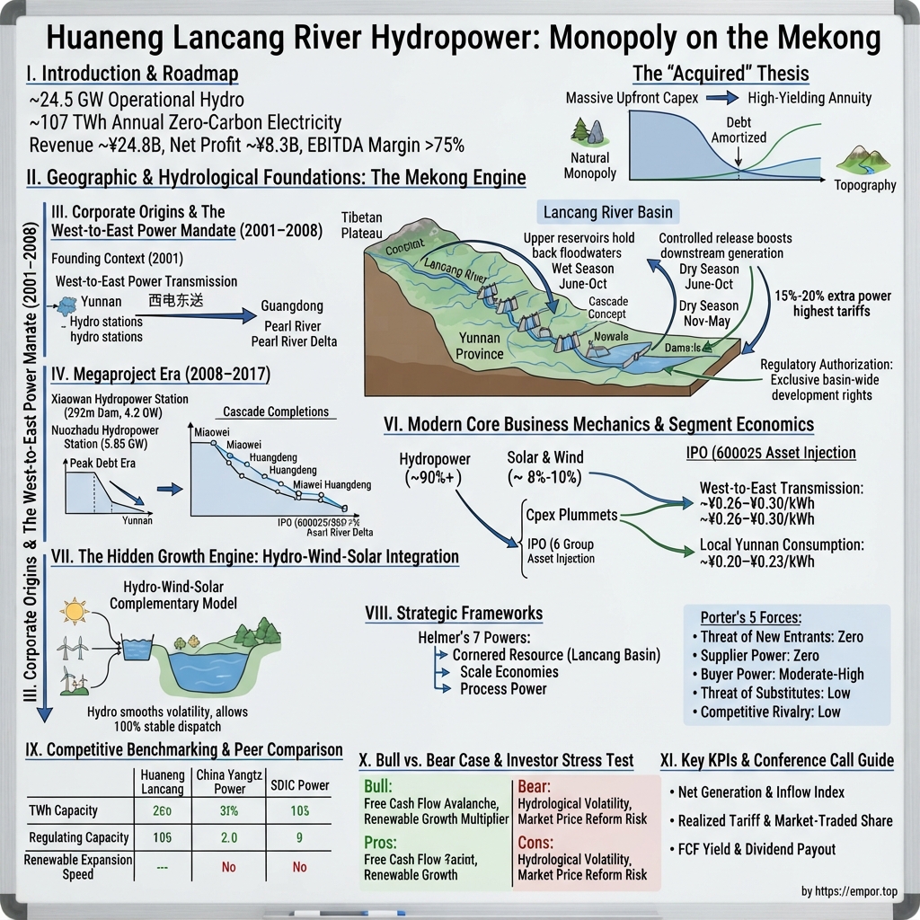 Huaneng Lancang River Hydropower Inc. visual story map