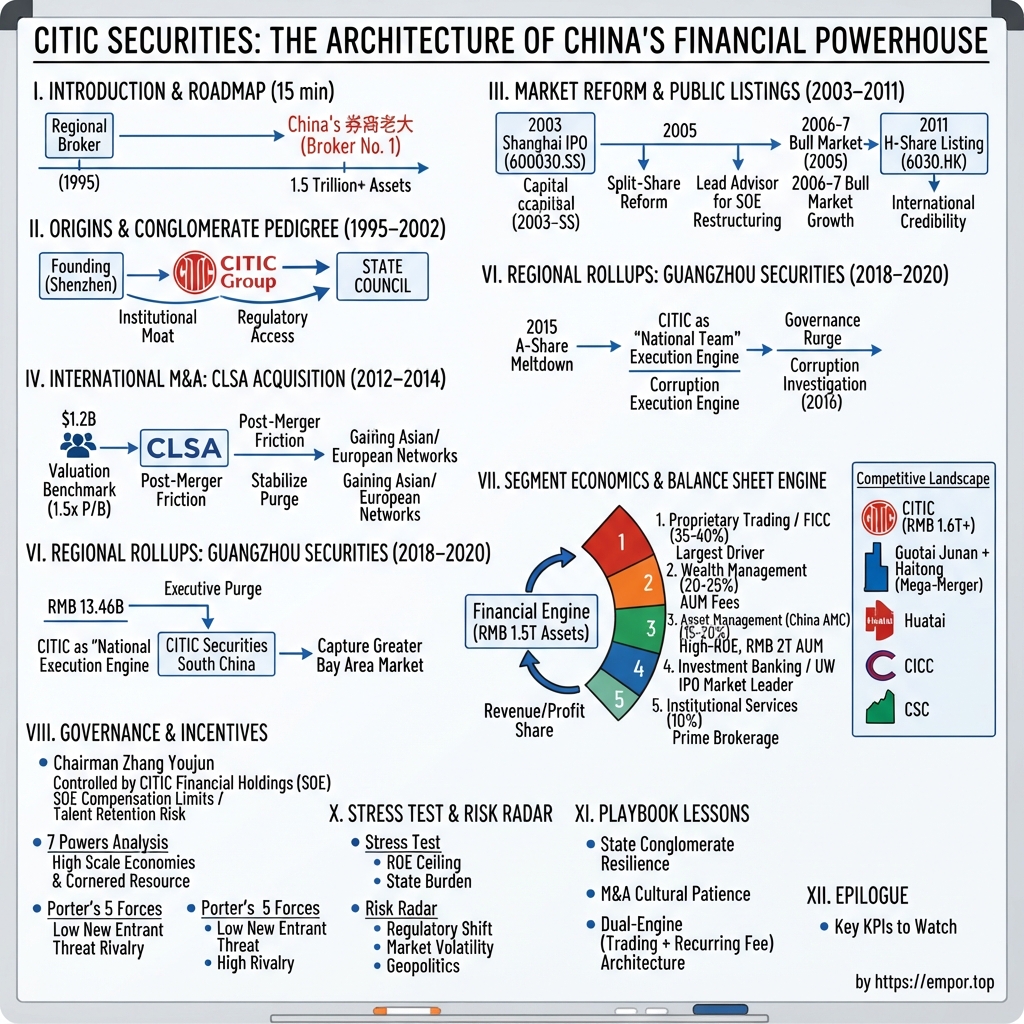 CITIC Securities Company Limited visual story map