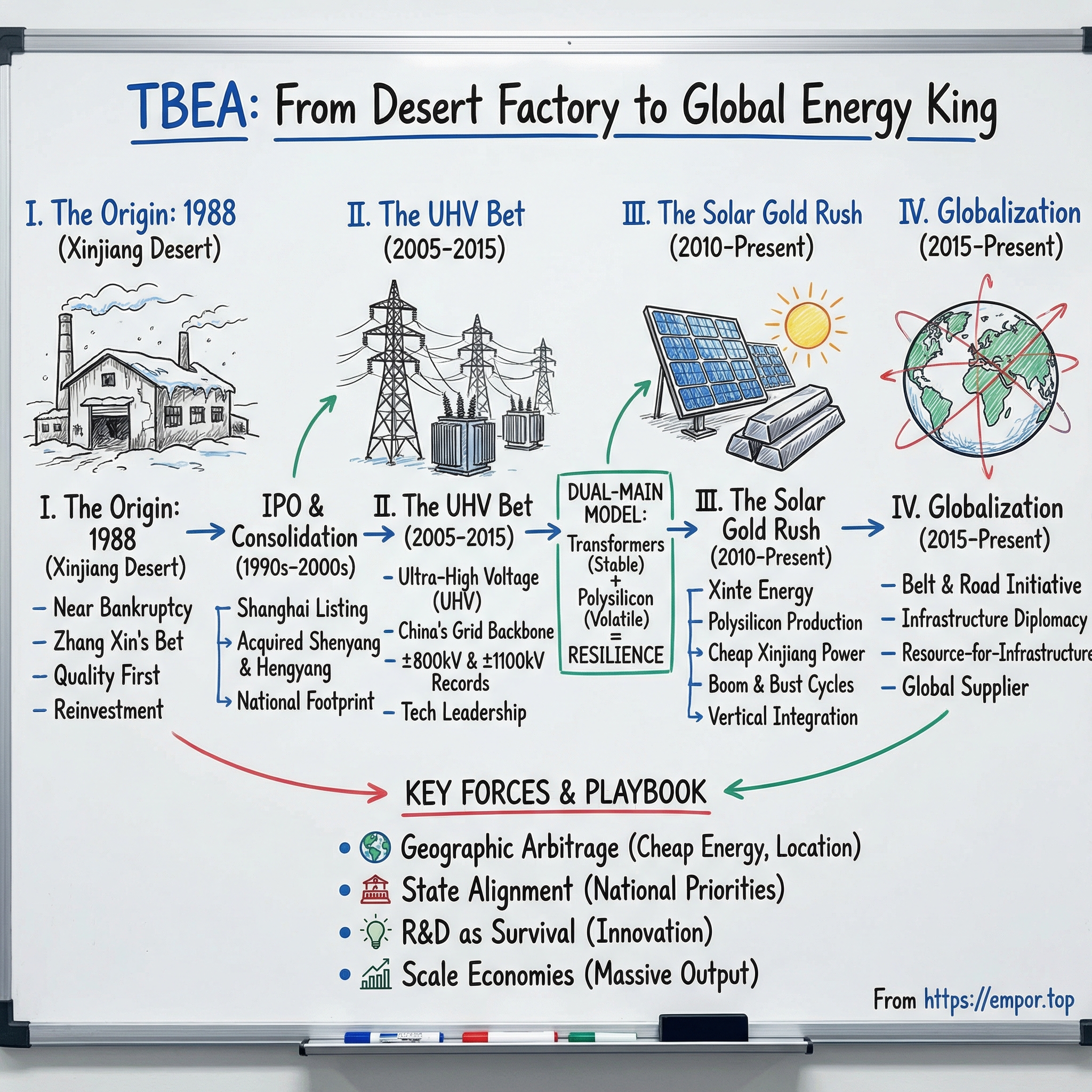 Tbea Co visual story map