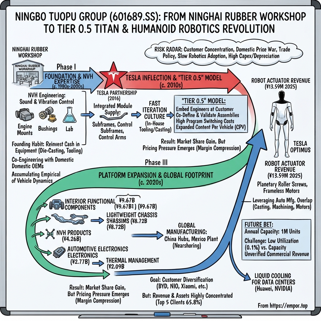 Ningbo Tuopu Group Co.,Ltd. visual story map