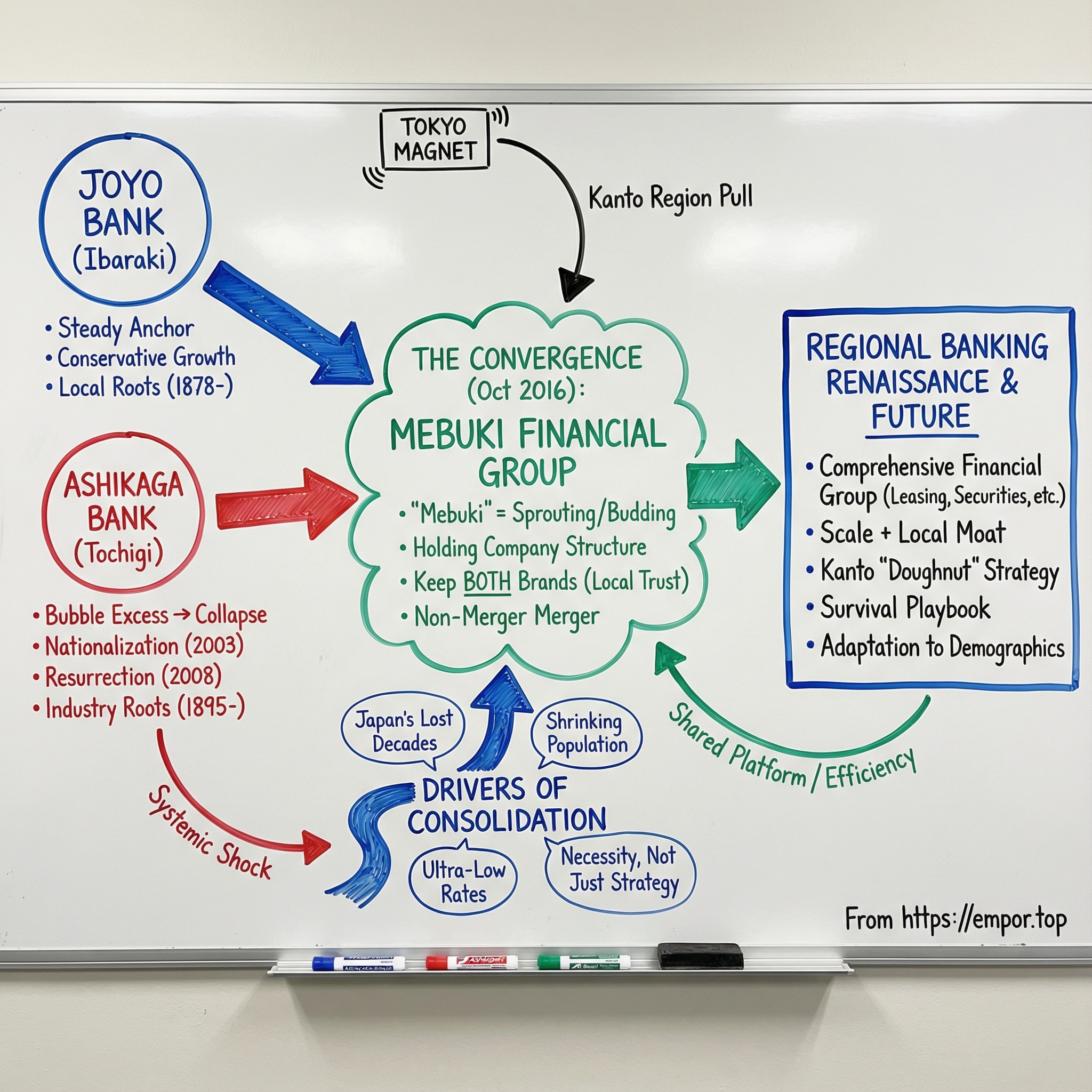 Mebuki Financial Group Inc. visual story map