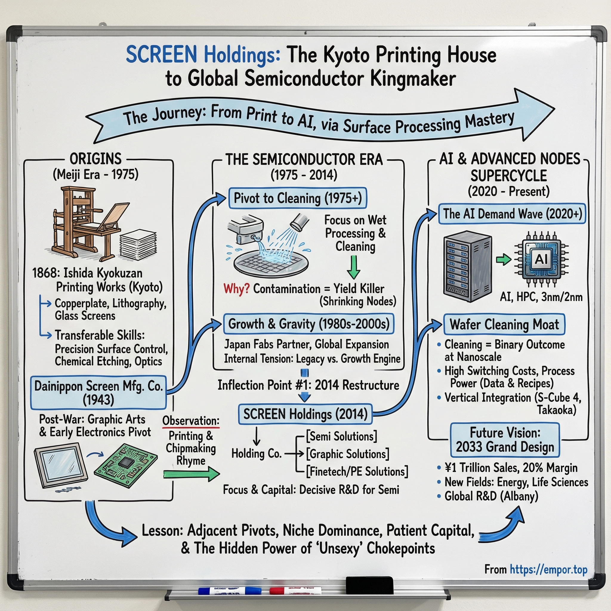 SCREEN Holdings Co. Ltd. visual story map