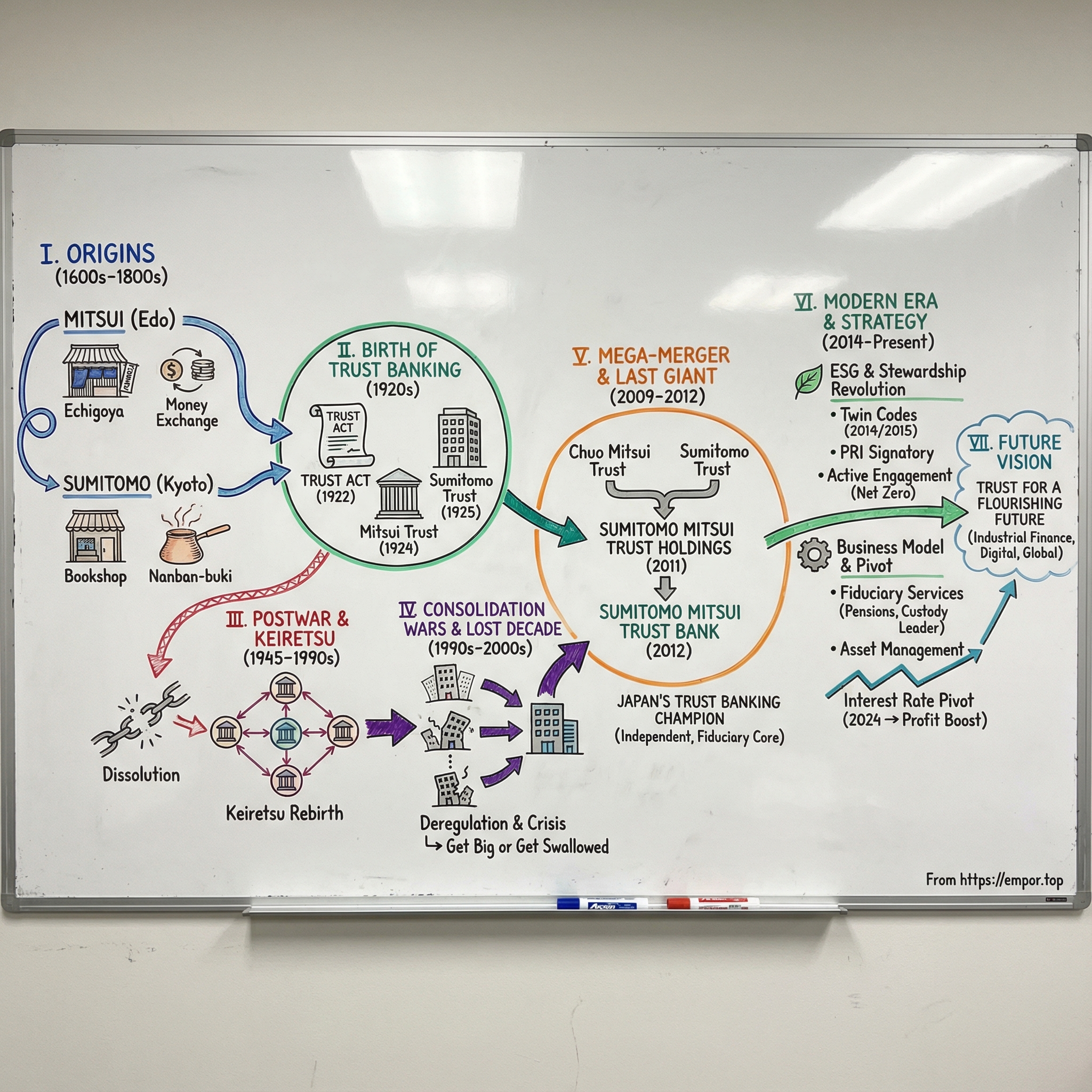 Sumitomo Mitsui Trust Group Inc. visual story map