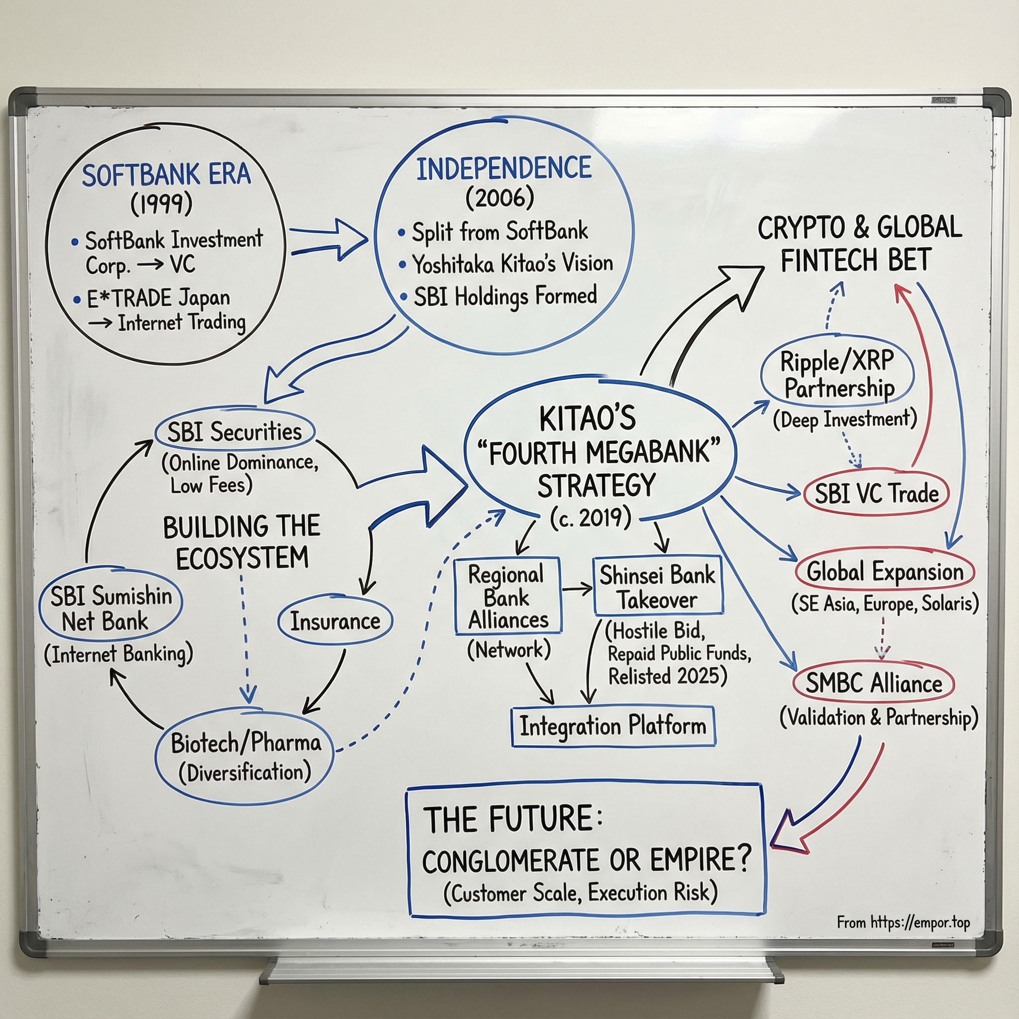 SBI Holdings Inc. visual story map