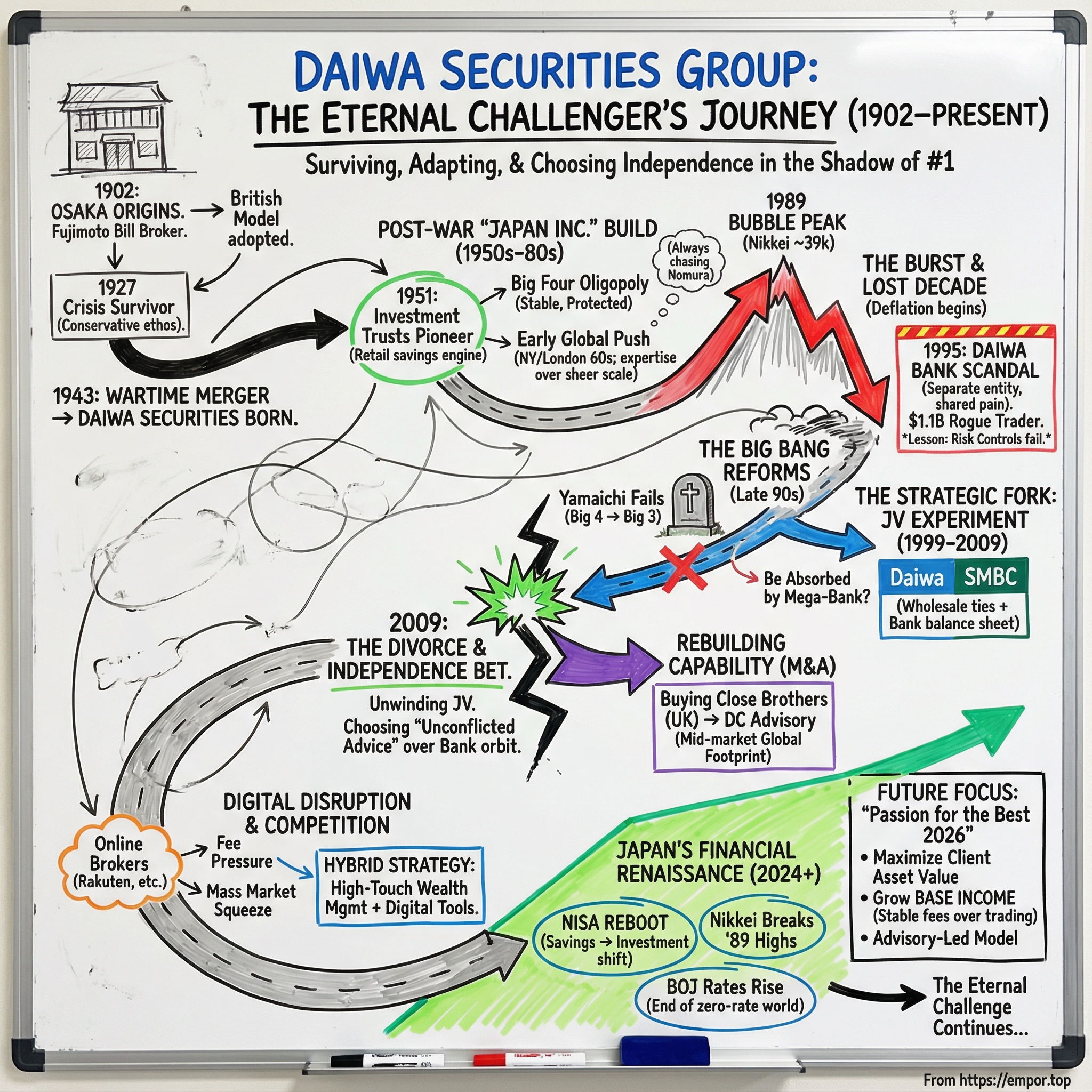 Daiwa Securities Group Inc. visual story map