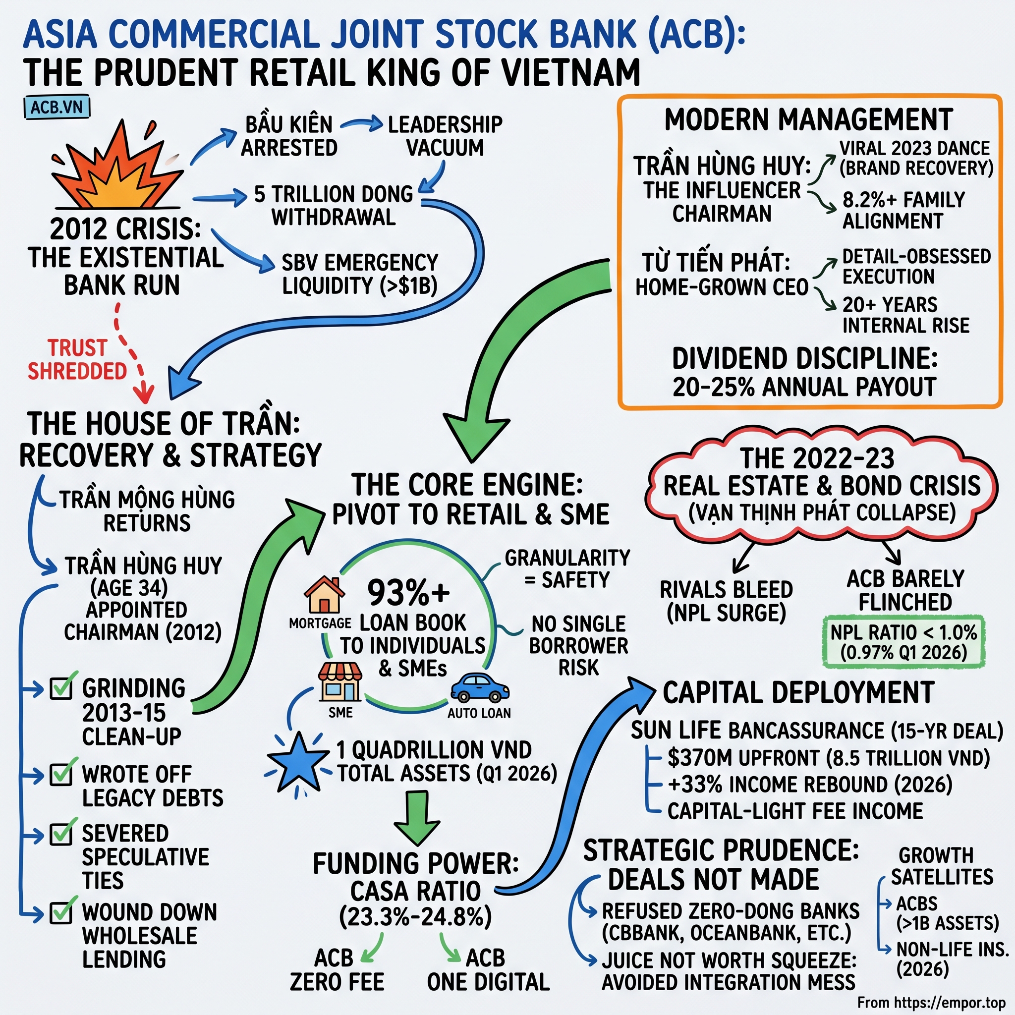 Asia
  Commercial Joint Stock Bank visual story map