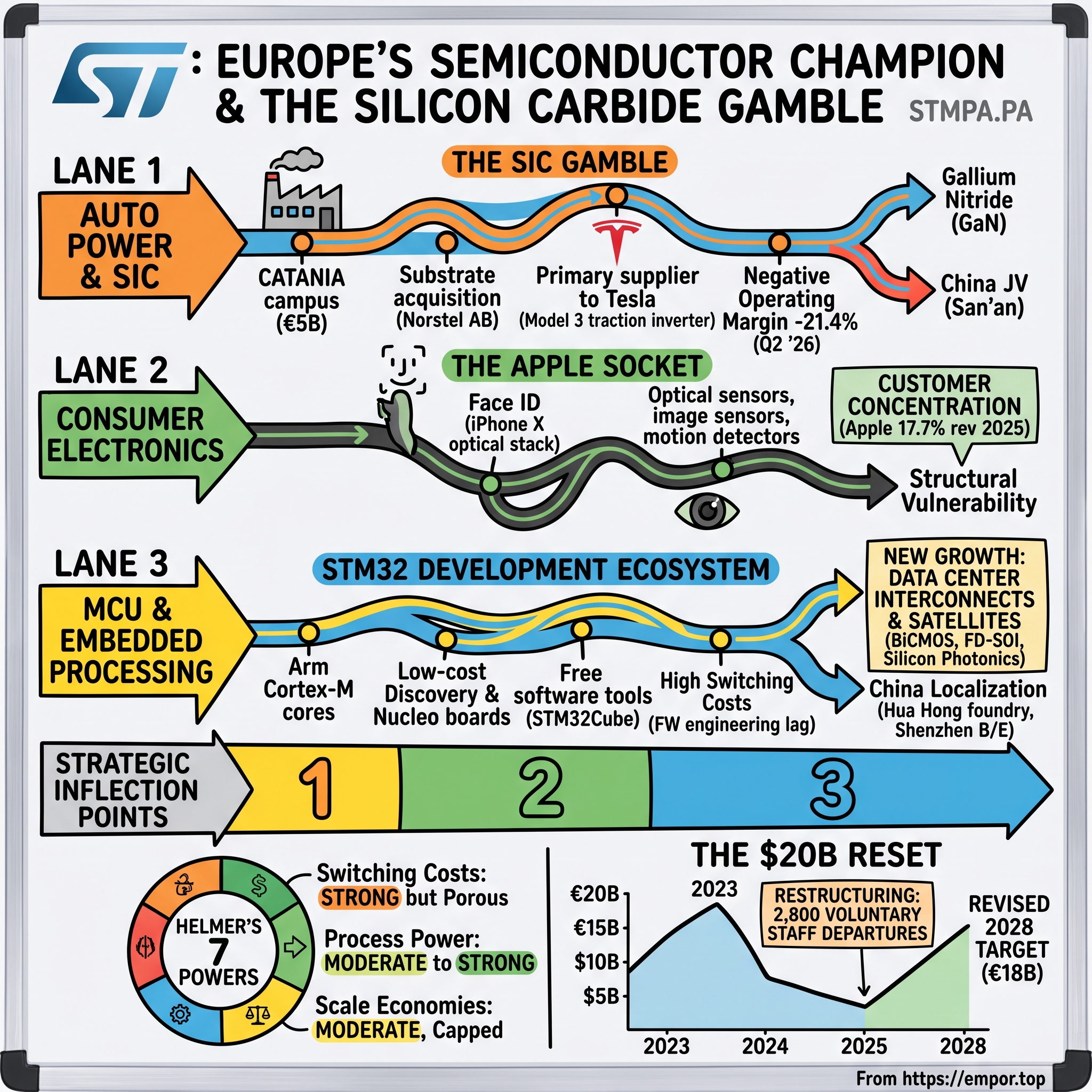 STMicroelectronics N.V. visual story map