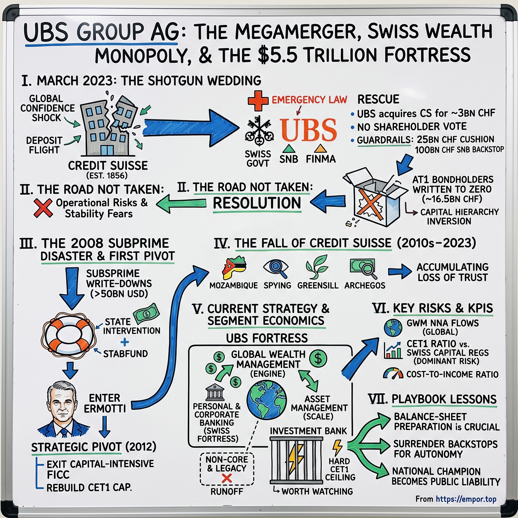 UBS Group AG visual story map