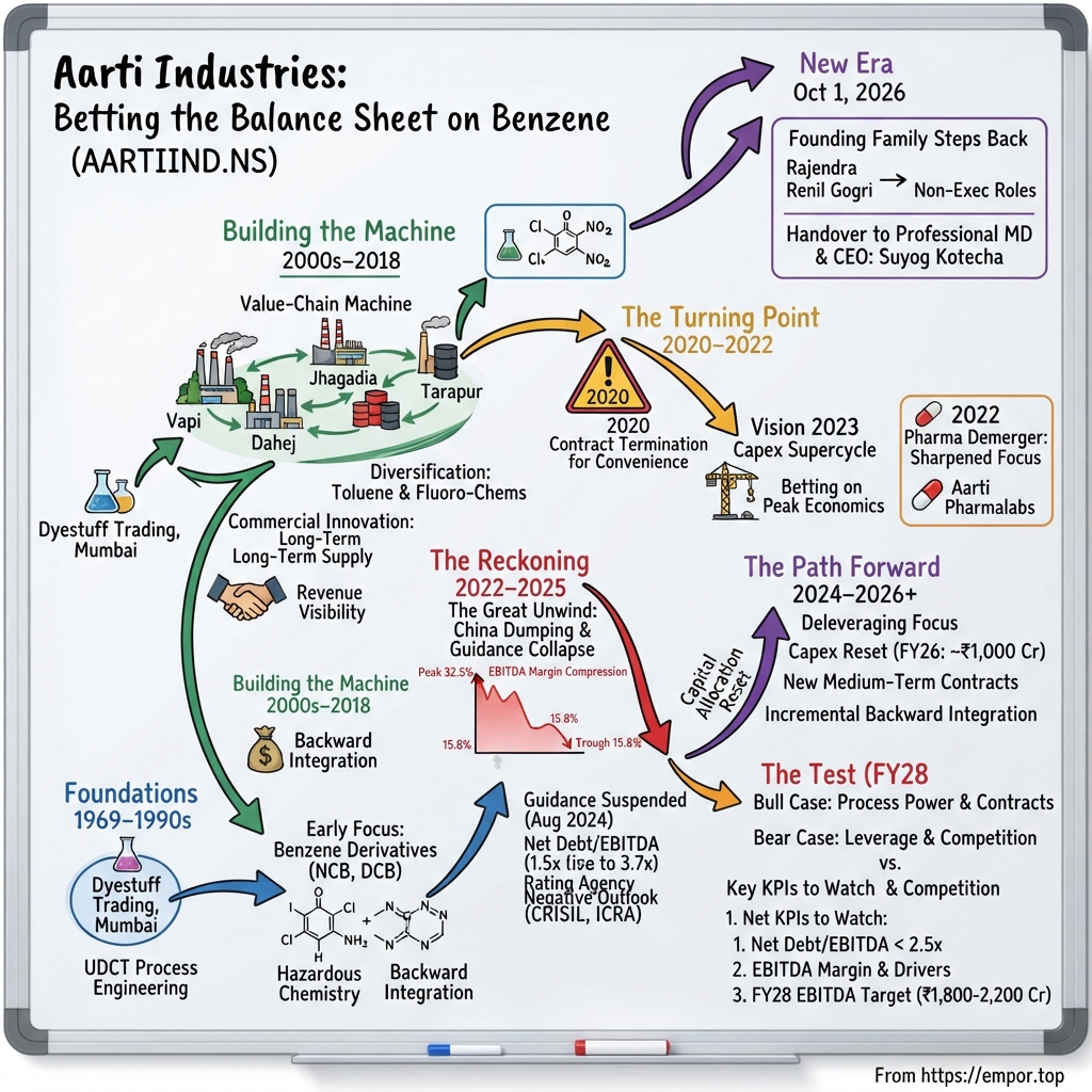 Aarti Industries Limited visual story map