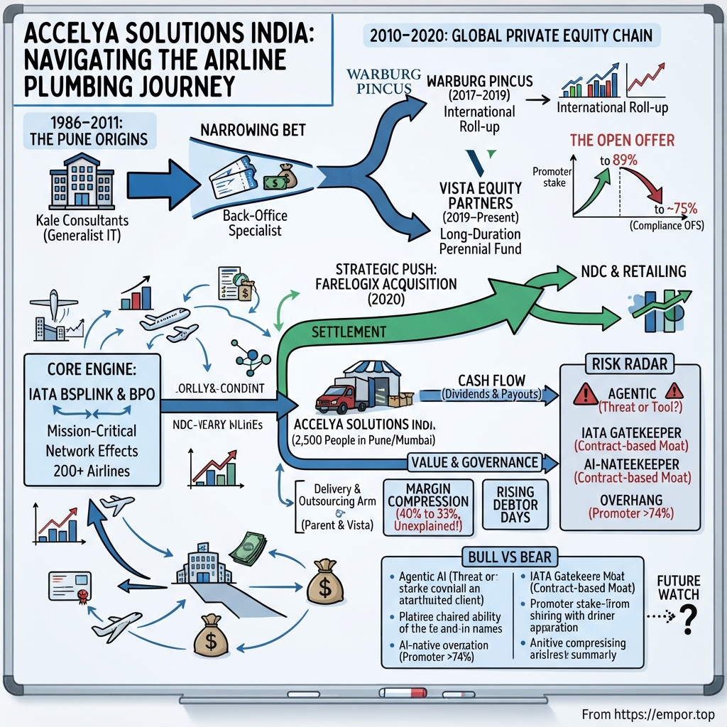 Accelya Solutions India Limited visual story map