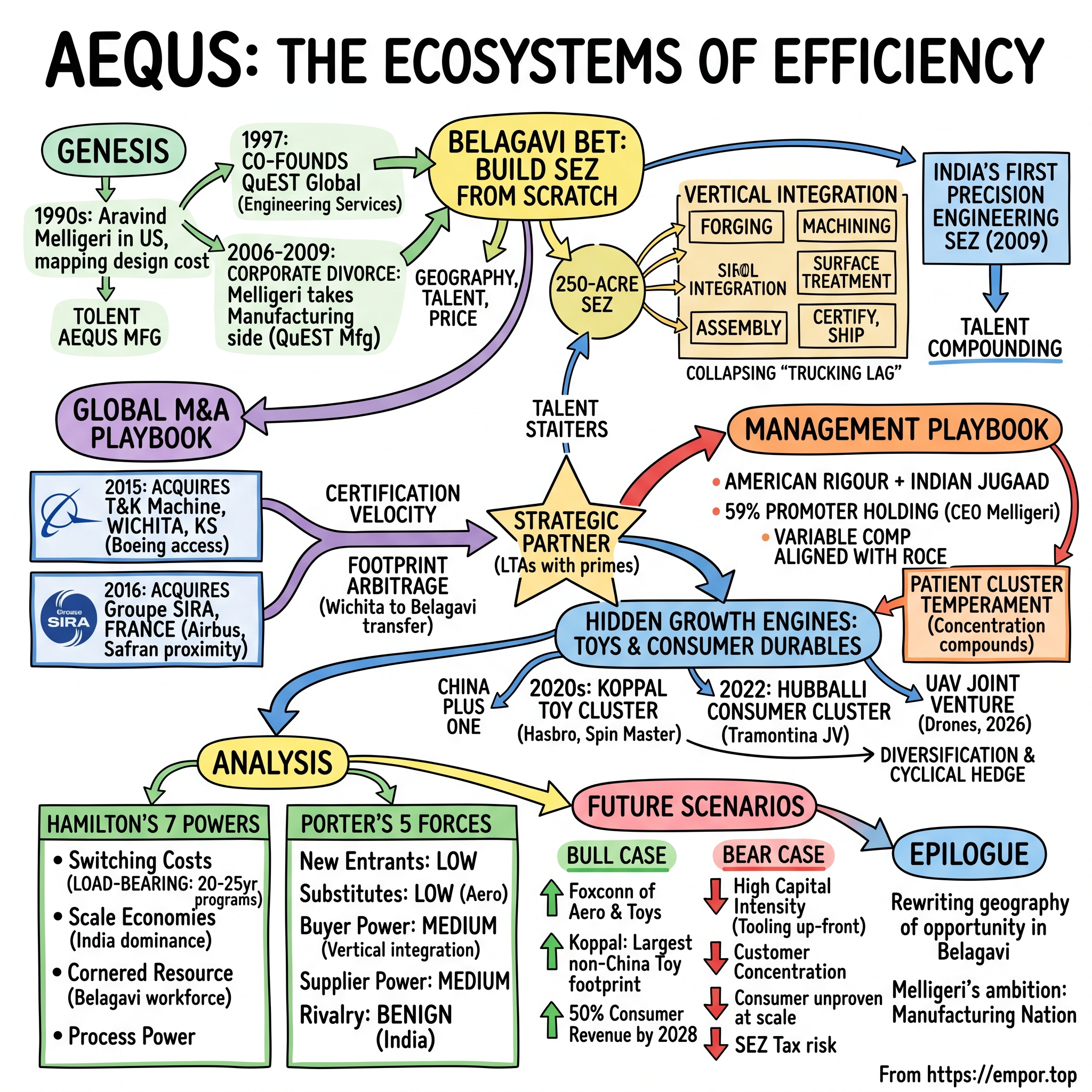 Aequs visual story map