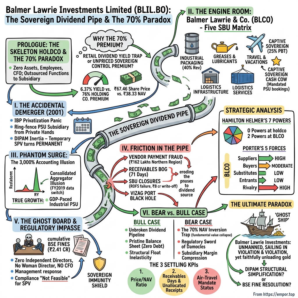 Balmer Lawrie Investments Limited visual story map