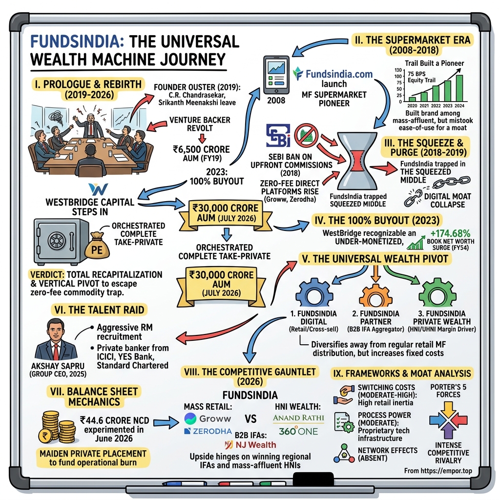 FundsIndia visual story map