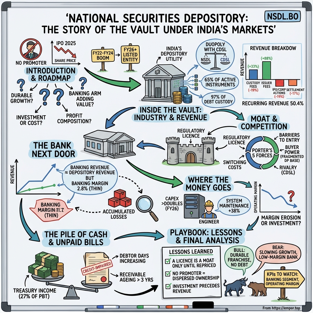 National Securities Depository visual story map