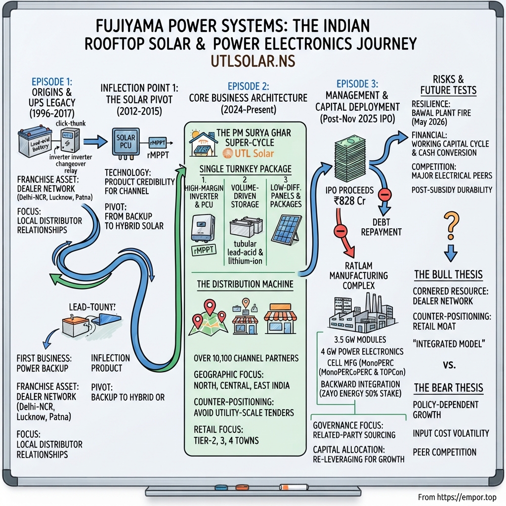 Fujiyama Power Systems Ltd visual story map