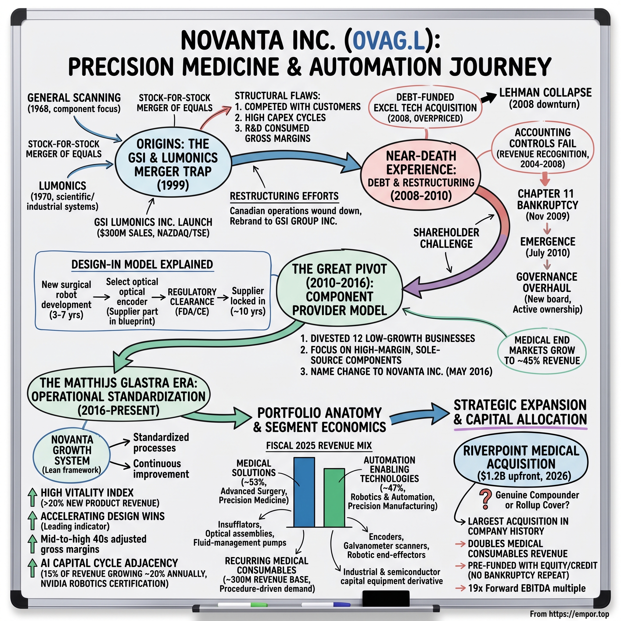 Novanta visual story map