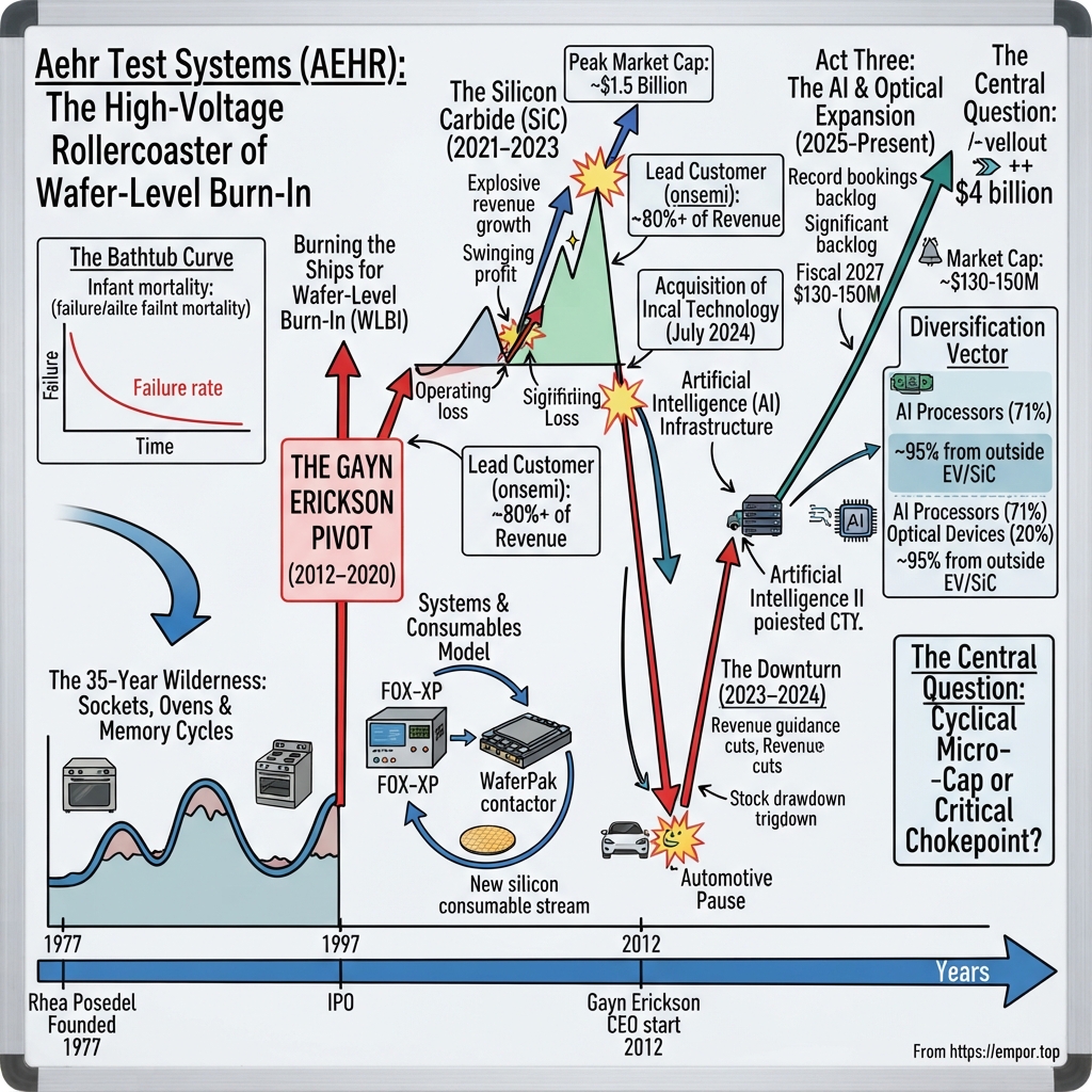 Aehr Test Systems visual story map