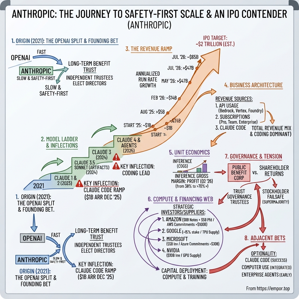Anthropic visual story map