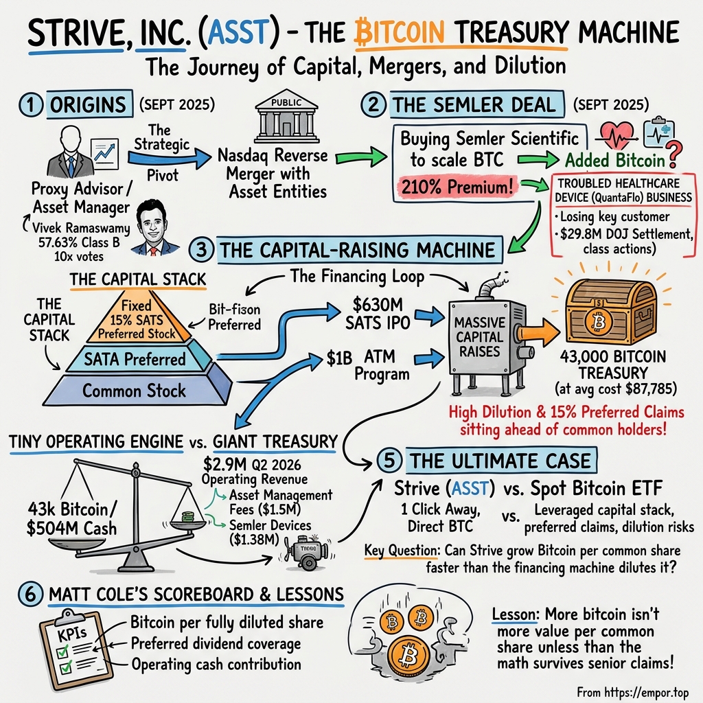 Strive visual story map