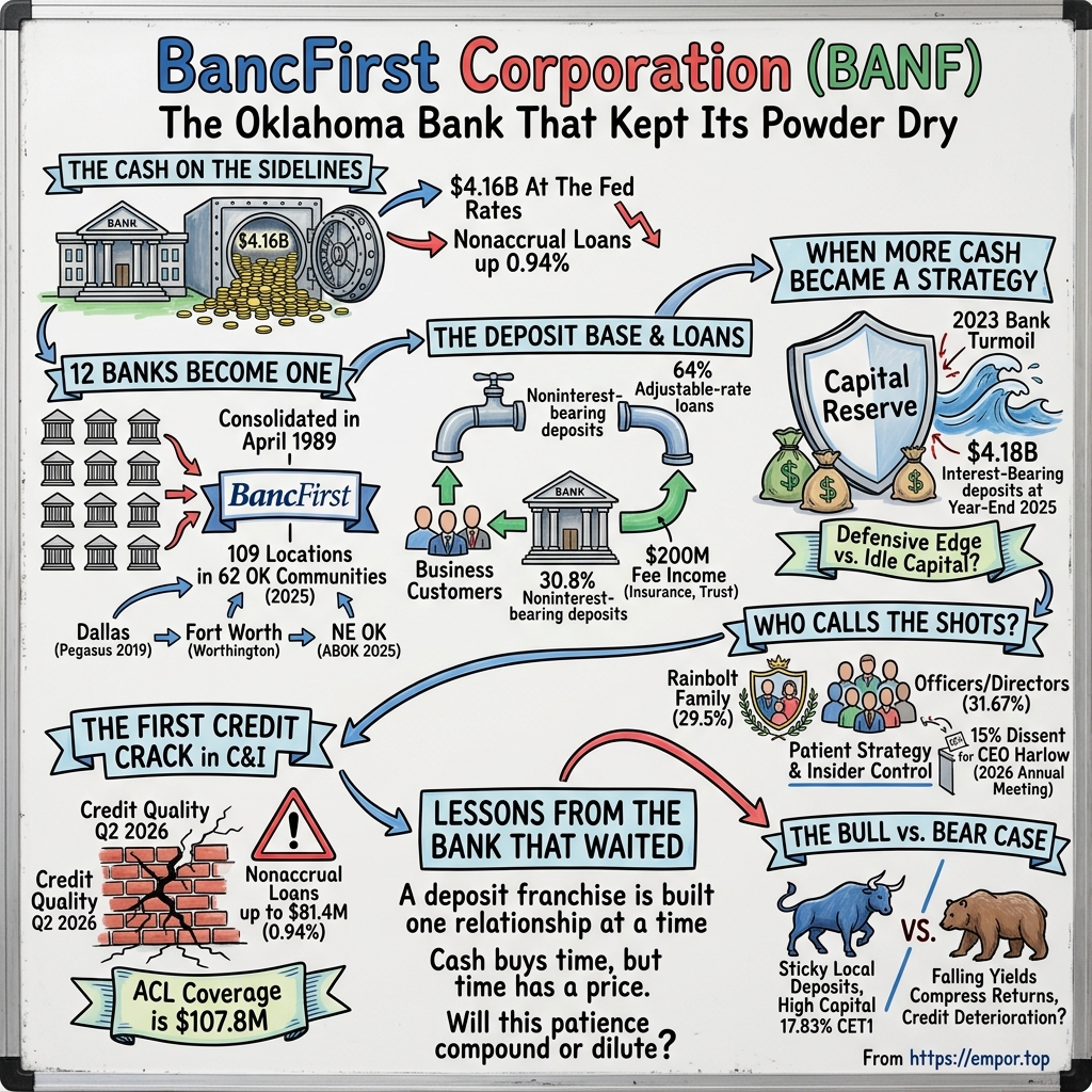 BancFirst visual story map