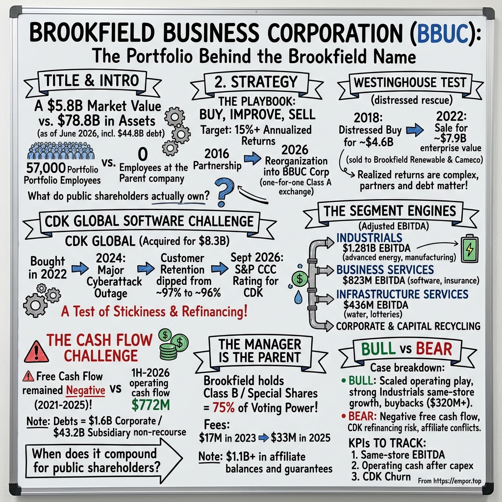 Brookfield Business visual story map
