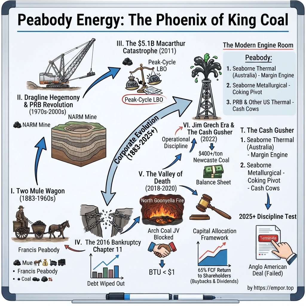 Peabody Energy visual story map