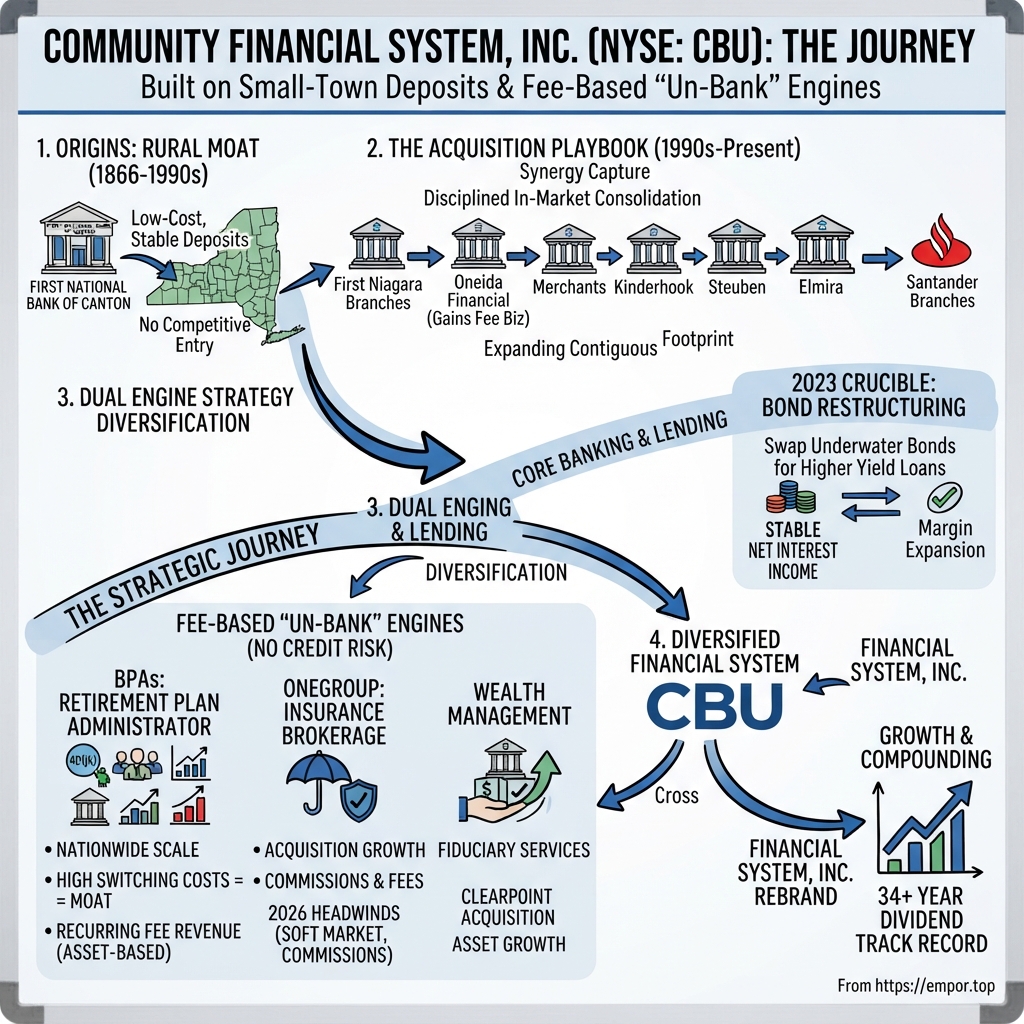 Community Bank System visual story map