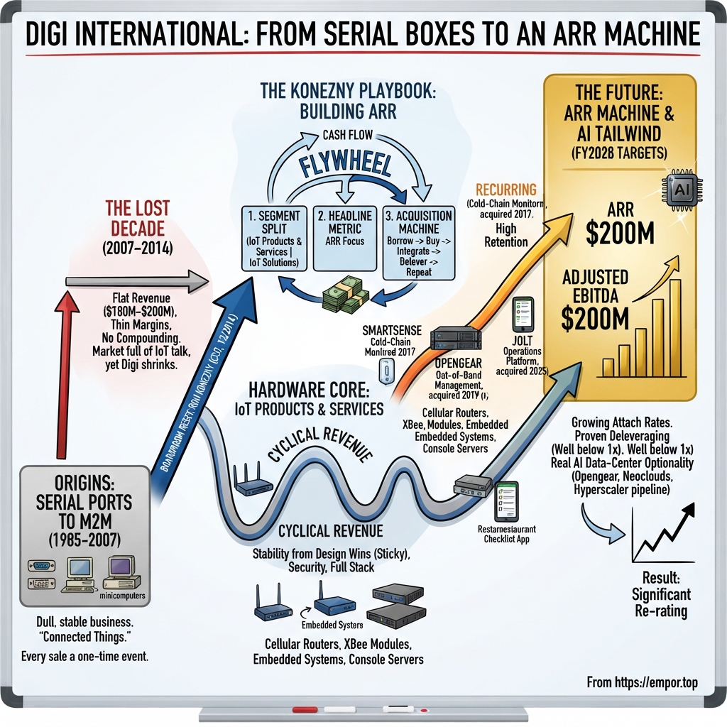 Digi International visual story map