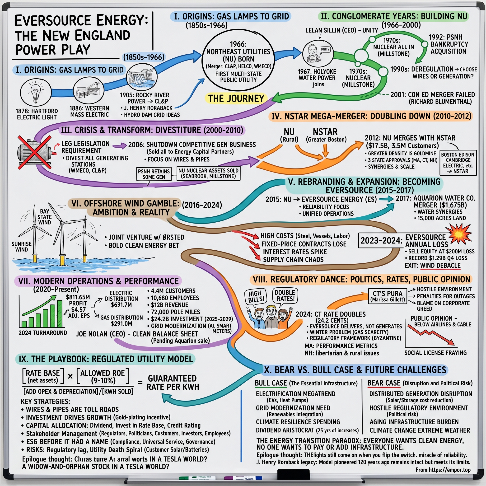 Eversource Energy visual story map