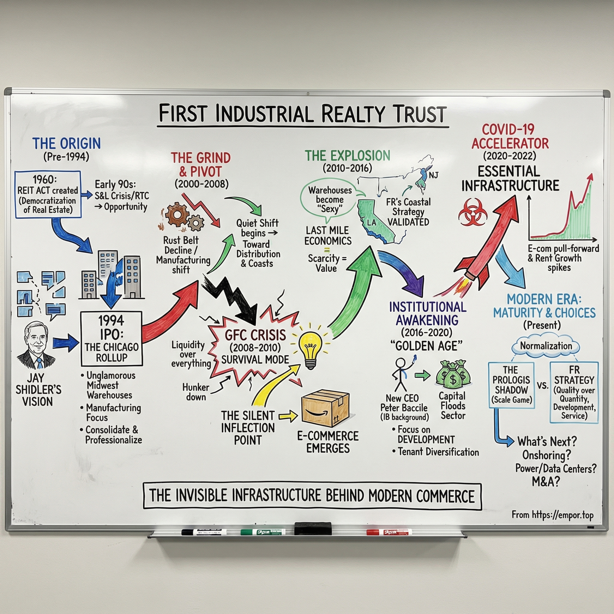 First Industrial Realty Trust visual story map