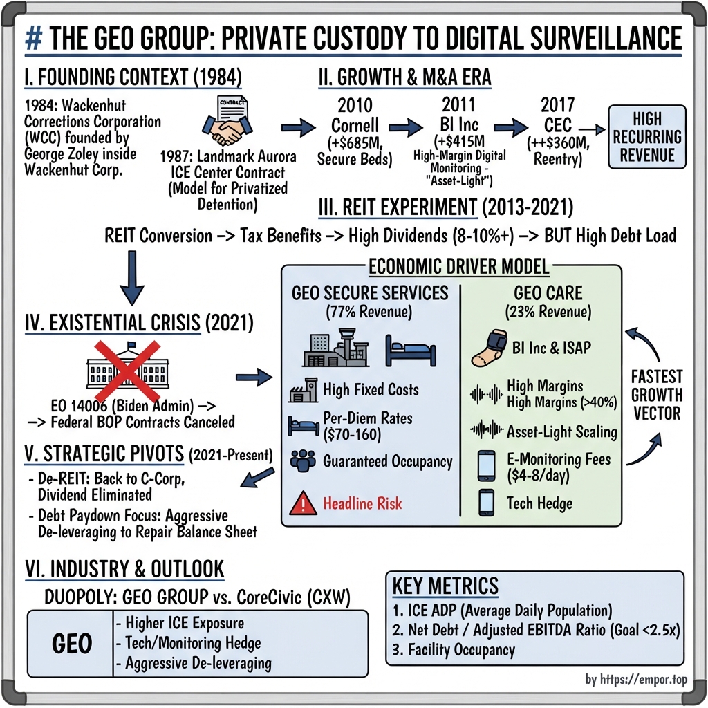 The GEO Group visual story map