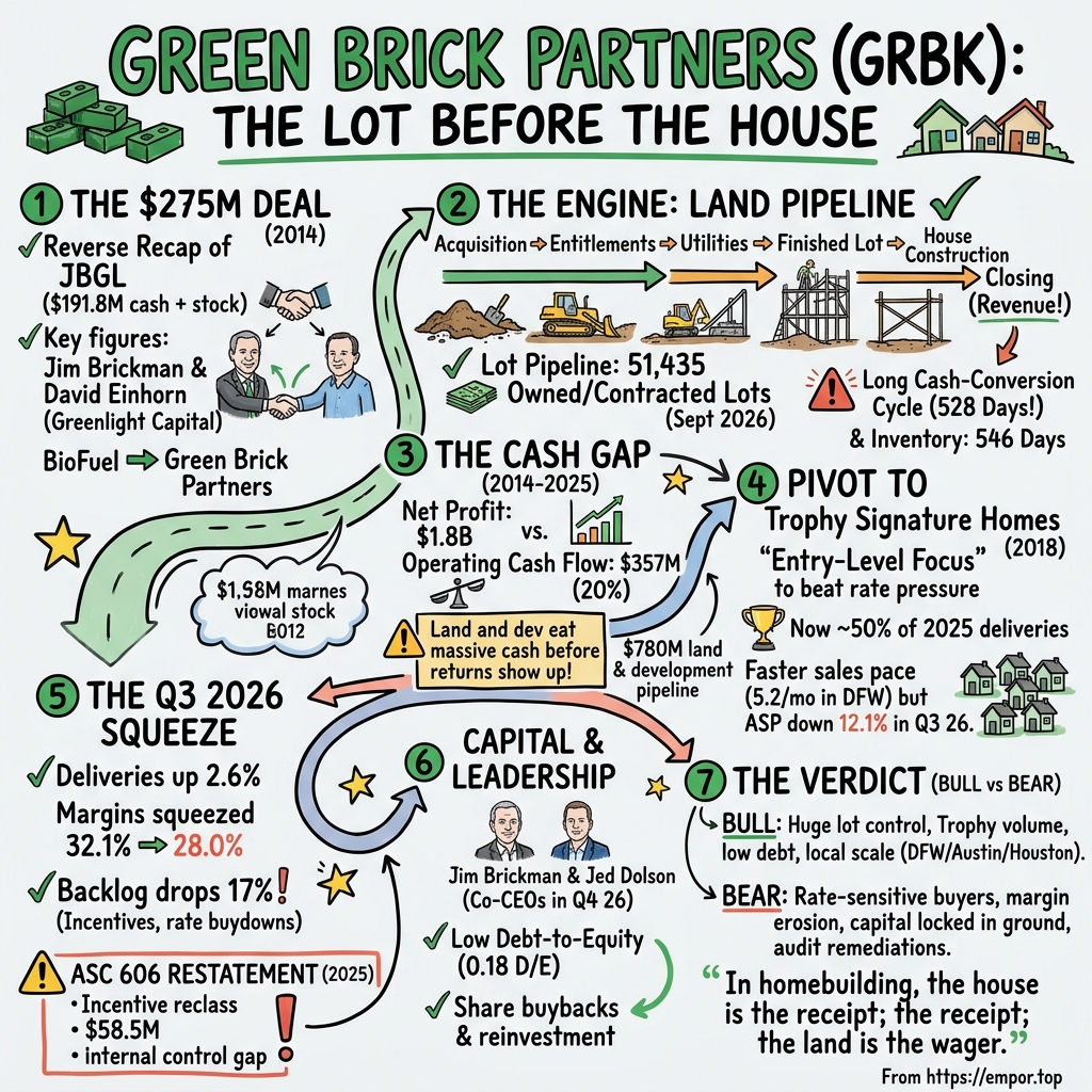 Green Brick Partners visual story map