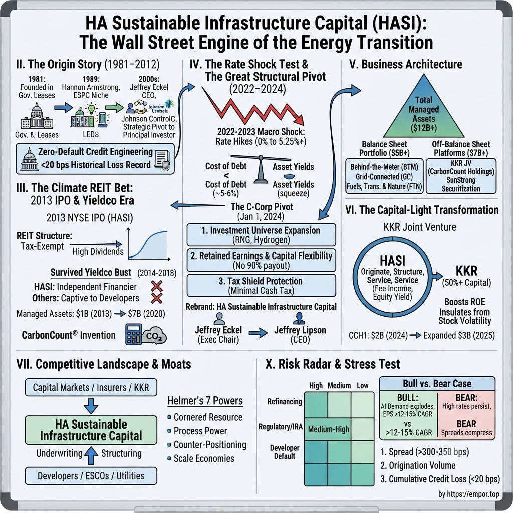 HA Sustainable Infrastructure Capital visual story map