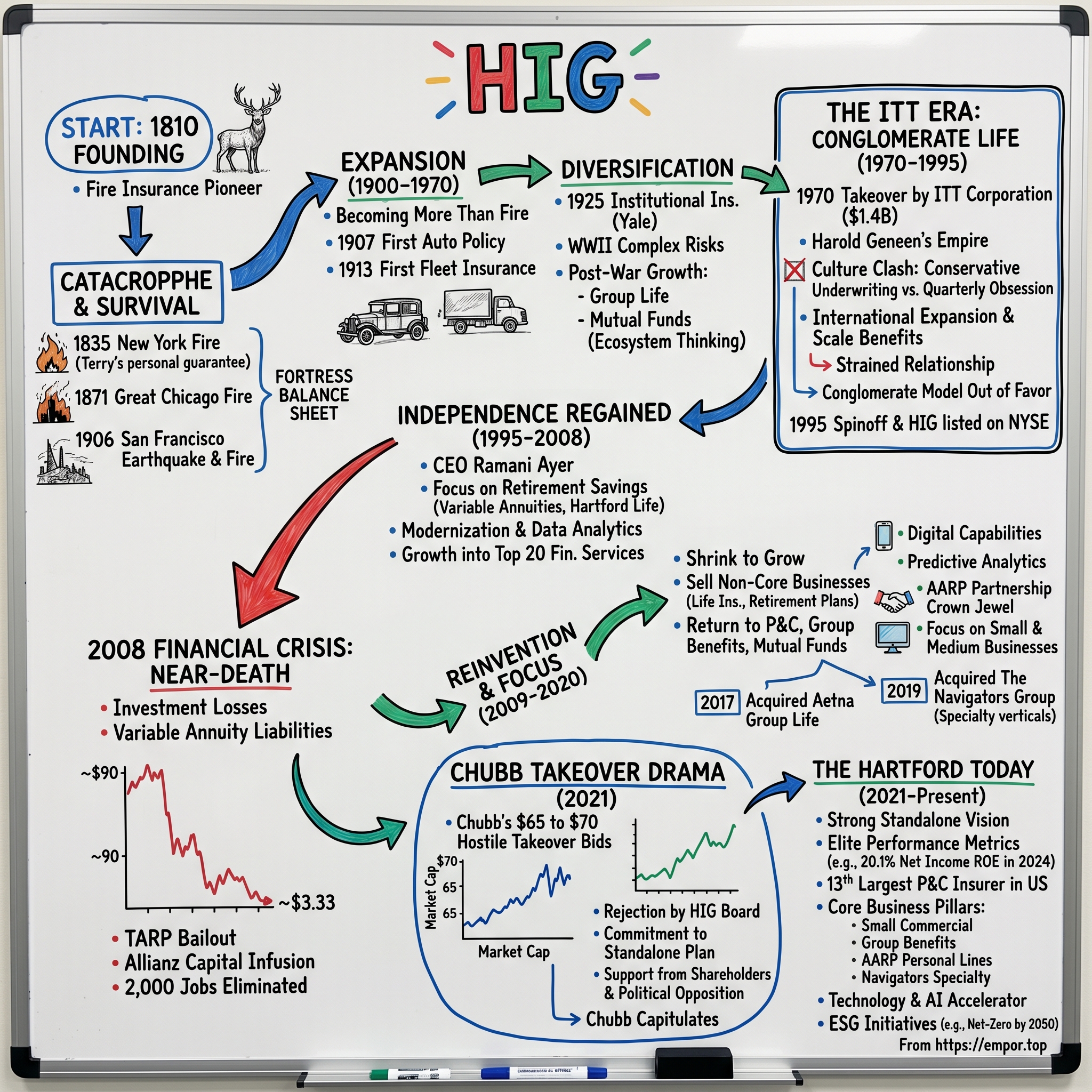 The Hartford visual story map