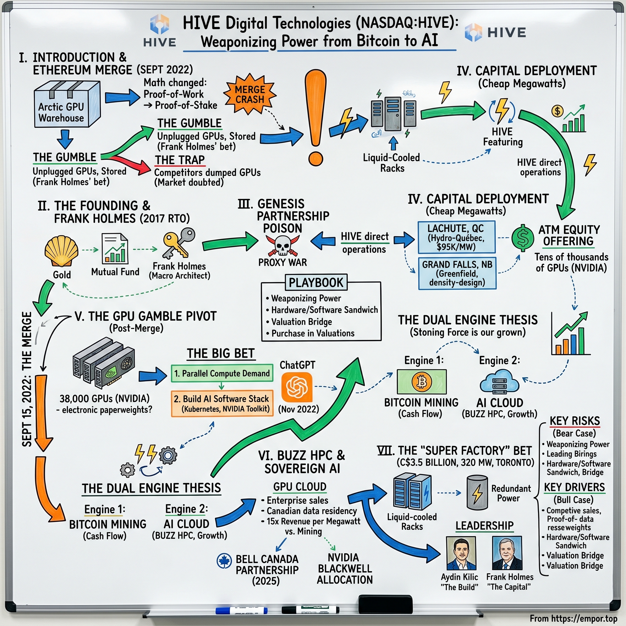 HIVE Digital Technologies Ltd. visual story map
