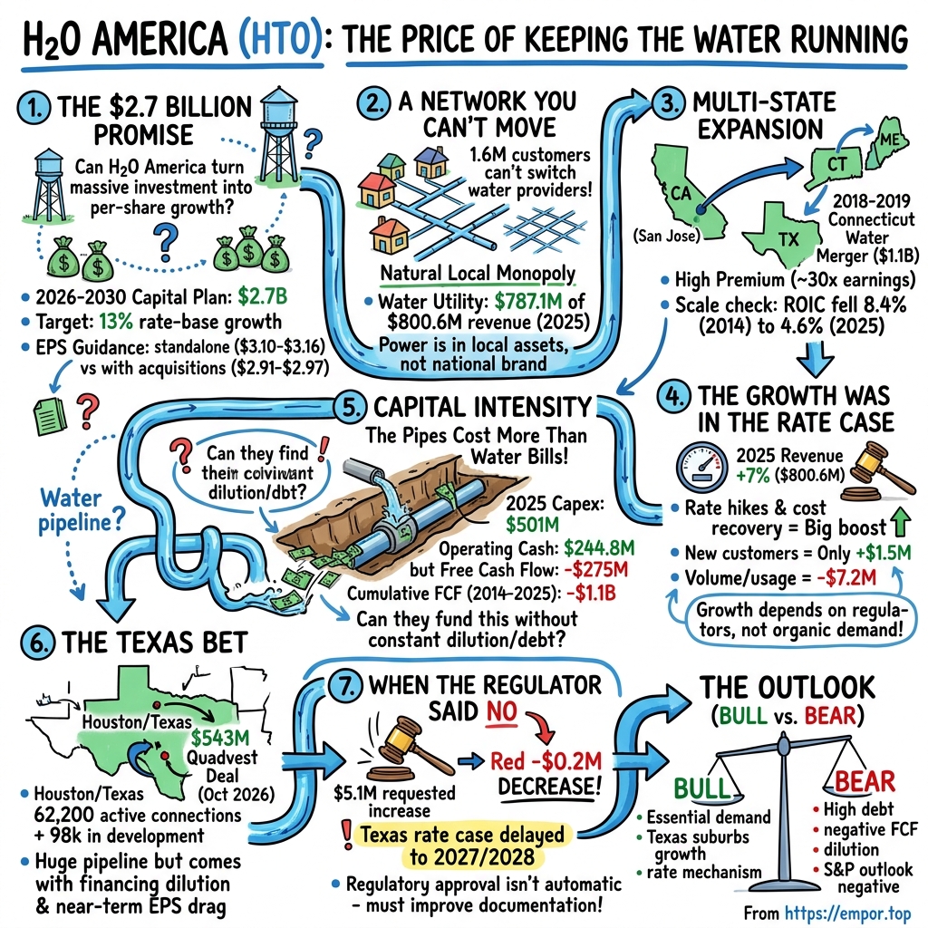 H2O America visual story map