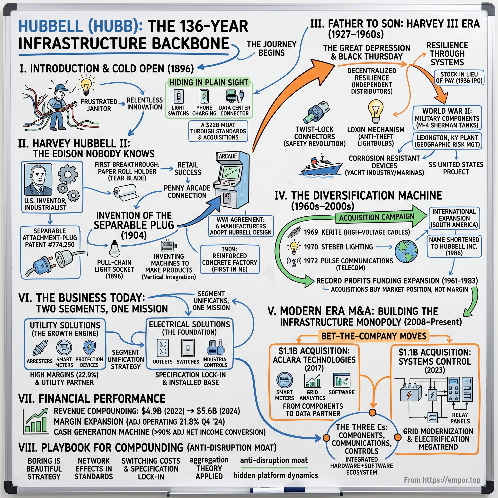 Hubbell visual story map