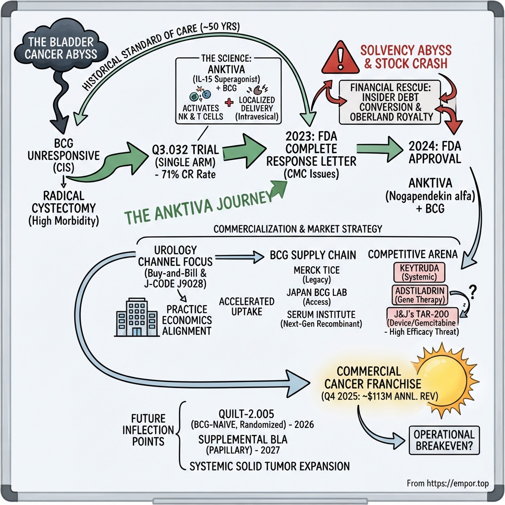 ImmunityBio visual story map