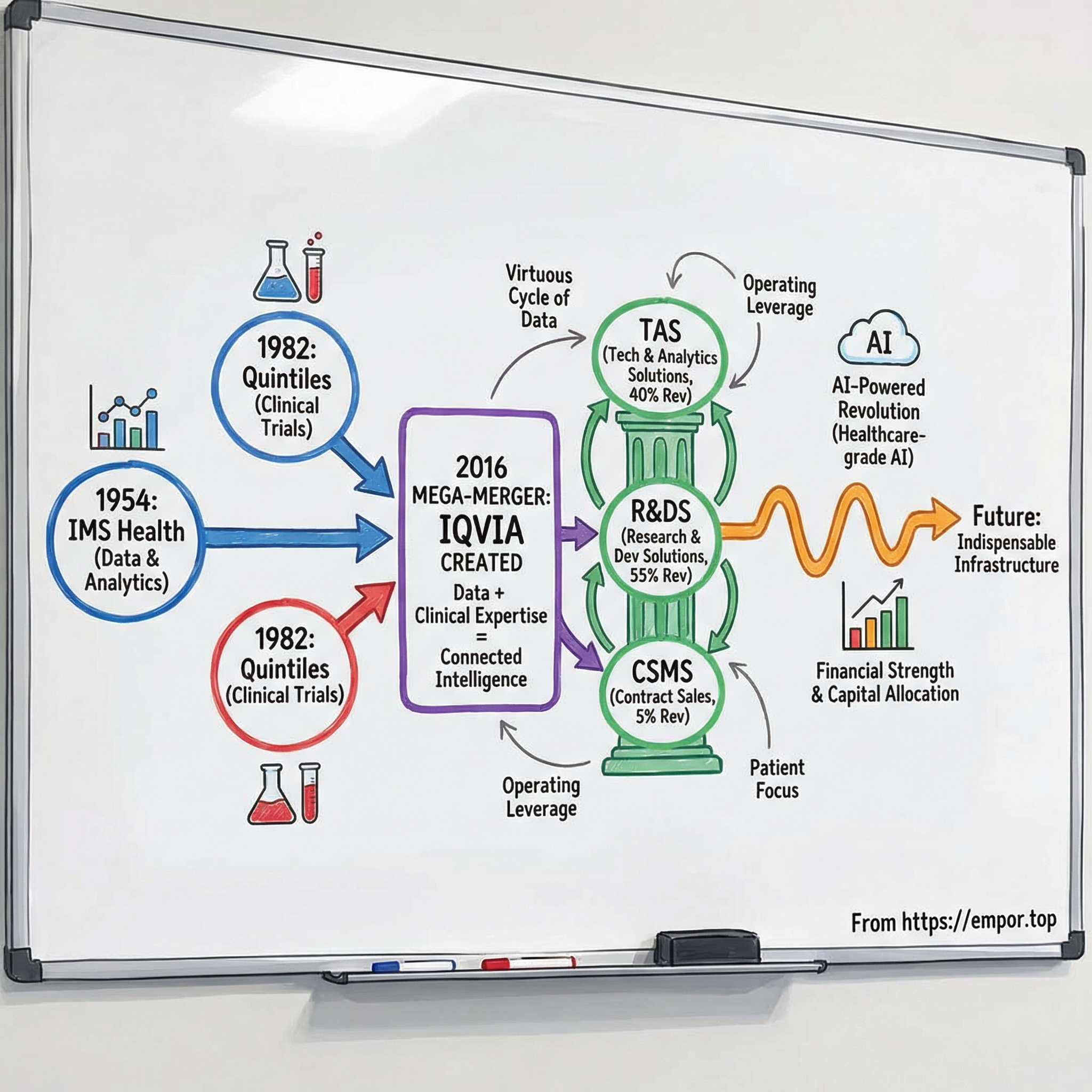 IQVIA visual story map