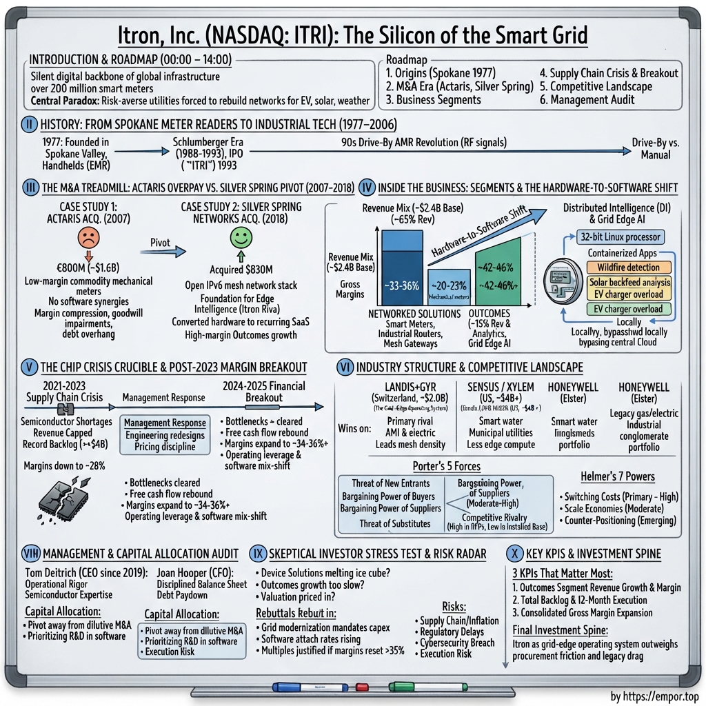 Itron visual story map