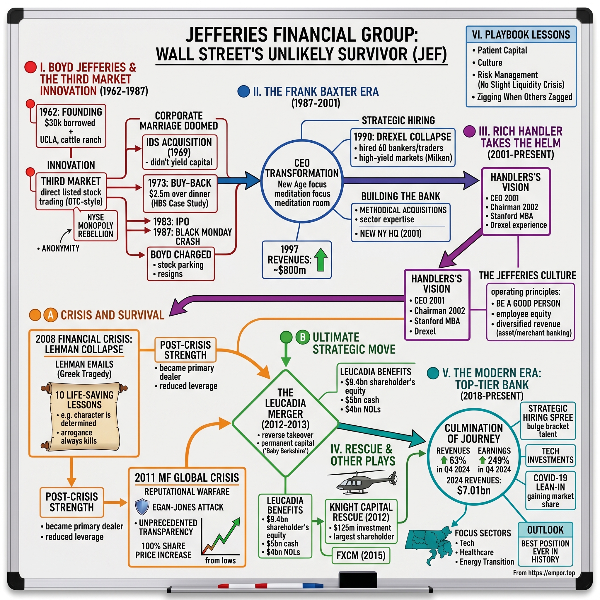 Jefferies Financial Group visual story map